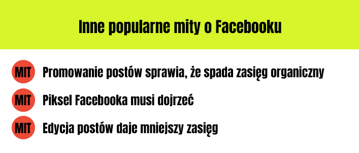 Popularne mity o Facebooku
